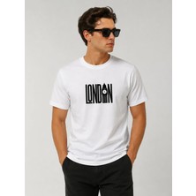 Me Selection London Tasarım %100 Pamuk Unisex Basic Tişört