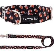 Patimio Beers Köpek Boyun ve Gezdirme Tasma Seti