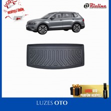 Rizline Volkswagen Tiguan Allspace 7 Koltuk 3D Bagaj Havuzu 2016-2017-2018-2019-2020-2021-2022-2023