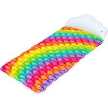 Bestway Rainbow Dreams Hava Yatağı 161 x 76 x 25 Cm, 1 Yetişkin, 100 kg