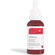 Wiwify Wıwıfy Gözenek Sıkılaştırıcı Akne Karşıtı Yenileyici Botanikal Kolajen Peeling Serum (AHA10% + Bha2%