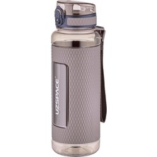 Uzspace Fiftyfifty 1100ML -Mega Büyük Boy- Su Matarası Silikon Korumalı Kaydırmaz Gövde Kahve