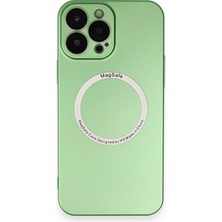 Trend Kapında Apple Iphone 13 Pro Kılıf Jack Magneticsafe Lens Silikon - Yeşil