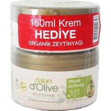 Dalan D'olive Besleyici Organik Zeytinyağlı Kremi 250 ml 150 ml Hediye