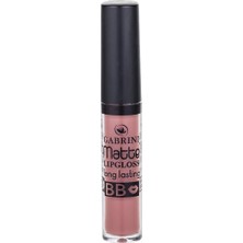 Gabrini Matte Lipgloss Mat Dudak Parlatıcısı (No: 1)