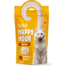 Reflex Happy Hour Seçici Kedi Peynir Tavuk Kedi Ödül 60 gr