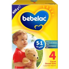 Bebelac 4 Çocuk Devam Sütü 400 G 1 Yaş+