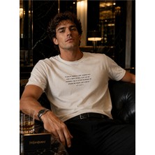 Me Selection Yazı Tasarım %100 Pamuk Unisex Basic Tişört