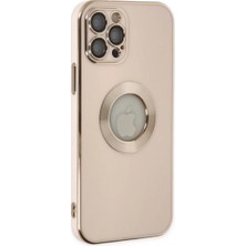 Apple iPhone 12 Pro Max Kılıf Store Silikon - Pembe