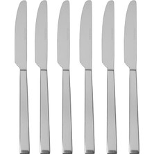 Porland Mat Yemek Bıçağı 24CM 6 Adet