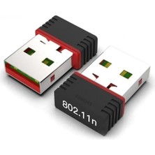 SANEC USB Wifi Adaptörü Kablosuz Internet Alıcı Ağ Kartı Masaüstü Bilgisayar Pc 300 Mbps 802.11N