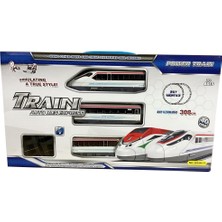 LE-2934A-11 40PCS Isıklı 308CM Hızlı Tren Set