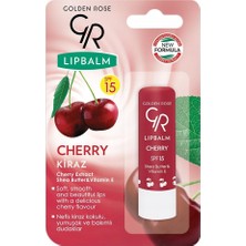Golden Rose Balm No: 07 Cherry SPF15 - Kiraz Aromalı Dudak Nemlendiricisi