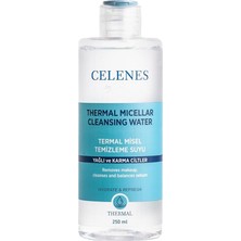 Celenes By Sweden Celenes Thermal Misel Temızleme Suyu Yağlı ve Karma Ciltler (250 Ml)