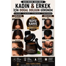 Dermaes Beauty Saç Kapatıcı  KOYU KAHVE Pudra Yeni Nesil  Saç Dolgunlaştırıcı Pudra / Seyrek Sakal  ve Saçlar Için Fiberi  Suda Çıkmaz