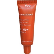 Doa Skin Care Filter Güneş Kremi SPF50+ (50ML)