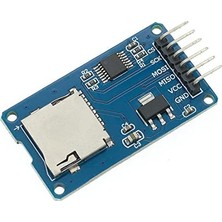New Global Micro Sd Kart Modülü Hafıza Kartı Tf Kart Microsd Bellek Memory Spı Okuyucu Mikro Sd 3.3V 5V Arduino