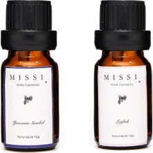 Missi 2'li Yasemin Sandal  Leylak Buhurdanlık Esansı/yağı