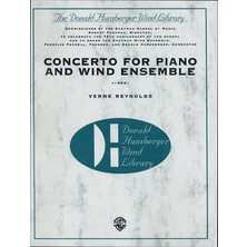 Concerto For Piano And Wind Ensemble (1996 (The Donald Hunsberger Wind Library)