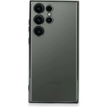 Samsung Galaxy S23 Ultra Kılıf Razer Lensli Silikon - Yeşil
