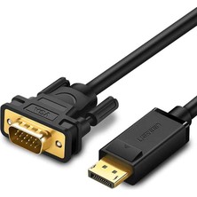 Ugreen Displayport To VGA Görüntü Aktarma Kablosu 1.5 Metre