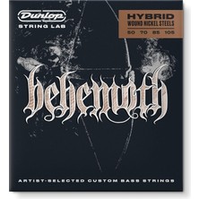 Jim Dunlop Behemoth Hybrid Wound Nikel Bas Teli (50-105)