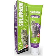 Solomon Malt Paste 100 gr Kedi Tüy Yumağı Önlemeyi Destekleyen Malt Macunu