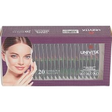 Univita Unıvıta %100 Doğal Katkısız Üzüm Çekirdeği Yağı - 20 Günlük Bakım Kürü - 80 ml (4ml x 20)
