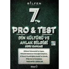 Bilfen Yayıncılık 7. Sınıf Din Kültürü ve Ahlak Bilgisi Protest Soru Bankası