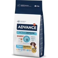 Advance Kuru Köpek Maması, Somon ve Pirinçli, Hassas, Yavru Köpek, 12 kg