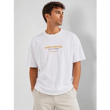 Me Selection Malibu Surf Club Tasarım %100 Pamuk Unisex Basic Tişört