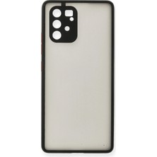 Trend Kapında Samsung Galaxy A91 / S10 Lite Kılıf Montreal Silikon Kapak - Siyah