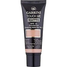 Gabrini Matte Foundation Mat Fondöten (No: 4)