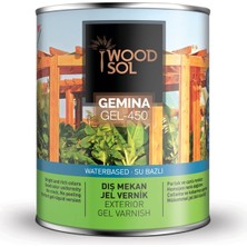 Woodsol Gemina Dış Mekan Jel Vernik 0.75 Lt 1568 Olıve