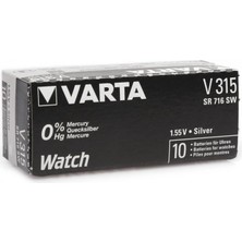 Trend Kapında Renata 315 SR716SW 1.55V Alkalin Saat Pili 10 Adet