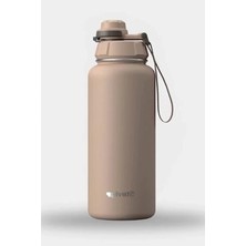 Aesco 1000 ml Sızdırmaz Çelik Termos, Hafif Kahverengi Rengi ile Şık