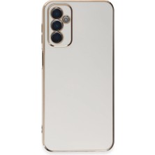 Trend Kapında Samsung Galaxy A14 4g Kılıf Volet Silikon - Beyaz
