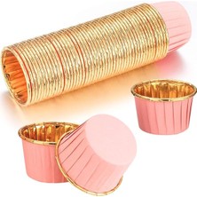 Dolphin 25LI Muffin Kalıbı - Cupcake Kalıpları, Su Geçirmez ve Yağ Geçirmez Pişirme Kağıtları, Ev ve