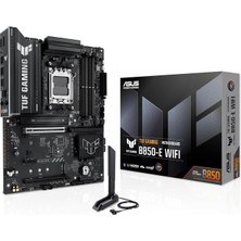 Asus Tuf Gaming B850-E Wifi Anakart Soket Amd Am5 (Ryzen 9000, Pcıe 5.0, Ddr5 Bellek, Wifi 6e, Pcıe