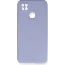 Trend Kapında Xiaomi Redmi 9c Kılıf Nano Içi Kadife Silikon - Lila