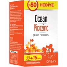 Ocean Picozinc Çinko%50 Hediye 30+15 Tablet