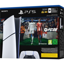 Play Station Playstation 5 Dijital Oyun Konsolu / FC26 Oyun Bundle (Bilkom - Resmi Distribütör Garantili)