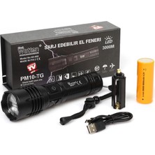 Mepa 3000 Lümen  Güçlü El Feneri  WT-600 Najmaddin