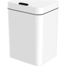 Turan Home 18 Litre Sensörlü Çöp Kovası, Otomatik Temassız Akıllı Çöp Kutusu, Sessiz Kapanan Kapaklı, 2 Aa Pill