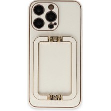 Trend Kapında Apple Iphone 13 Pro Max Kılıf Coco Elit Kapak - Beyaz