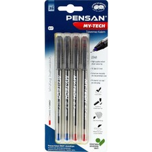 Pensan 0,7 mm My-Tech Tük.kalem Karışık 4 Lü Bls - PE02240TKMT04