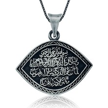 Tienda Elegante Gümüş Nazar Duası Bayan Kolye