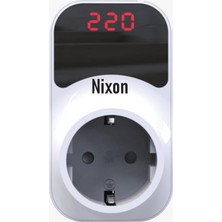 Nixon Premium Serisi 210/280 V 16 Amper Gerilim ve Volltaj Korumalı 2 Yıl Garantili Dijital Ekranlı