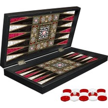 MiraLive Klasik Sedef Işlemeli Tavla