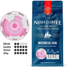 Nish Filtre Kahve Endonezya Java 1 kg - Öğütülmüş